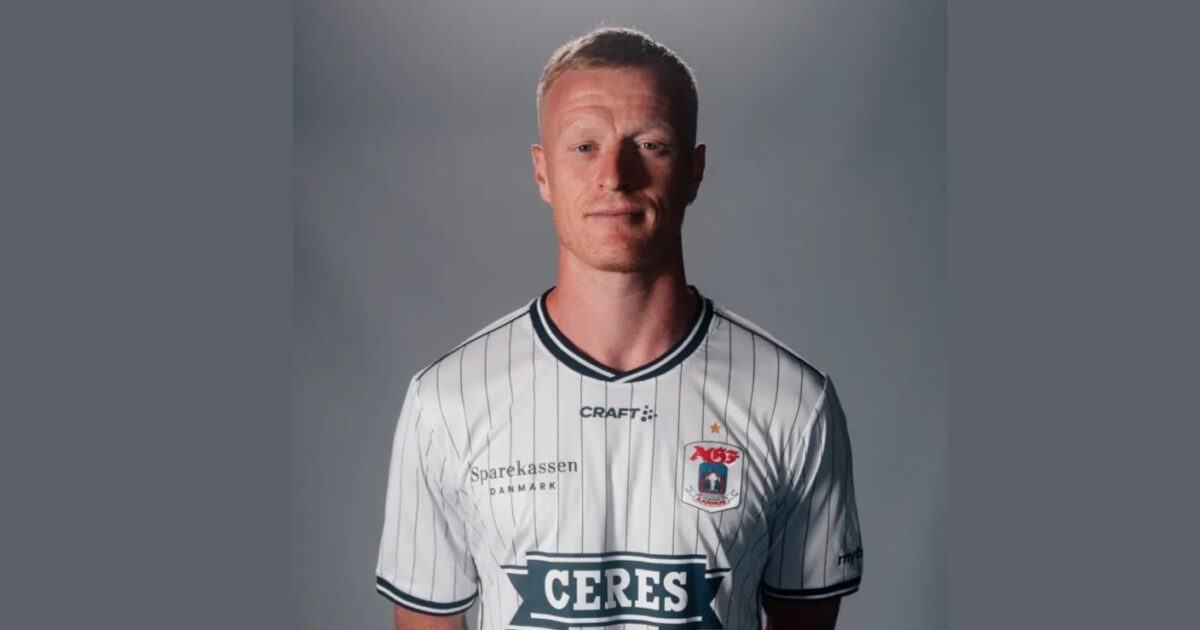 Jens Jønsson er på plads i AGF Foto: AGF