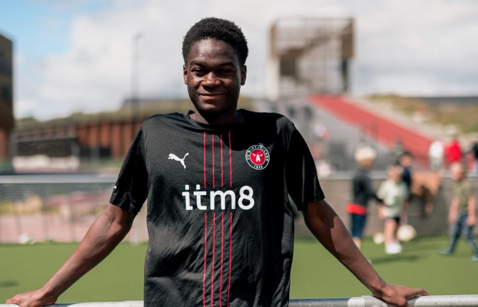Tamsir Danso præsenteres i FC Midtjylland.
