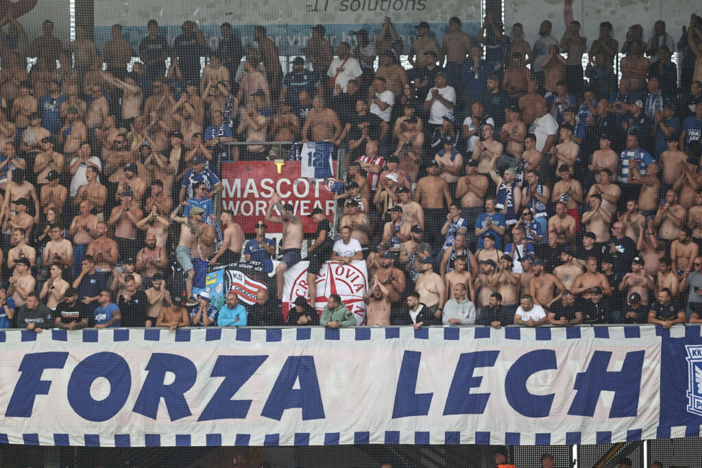 Lech Poznan fans i Randers
