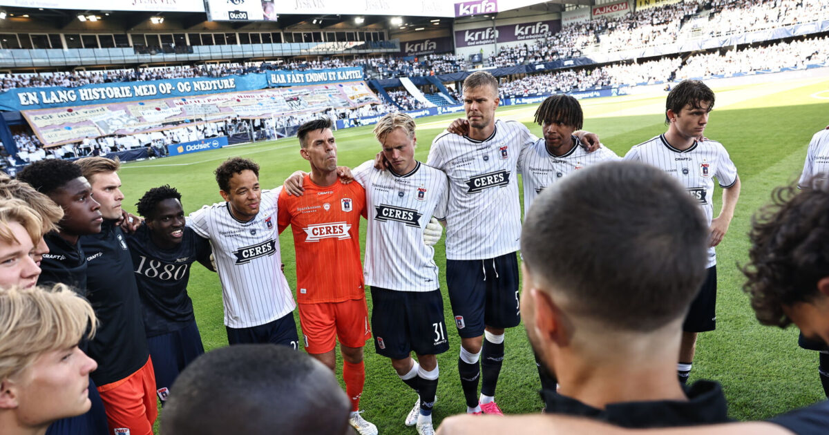 Afklapsning ryster ikke AGF-profiler før Brøndby-opgør Foto: Mikkel Berg Pedersen/Ritzau Scanpix.