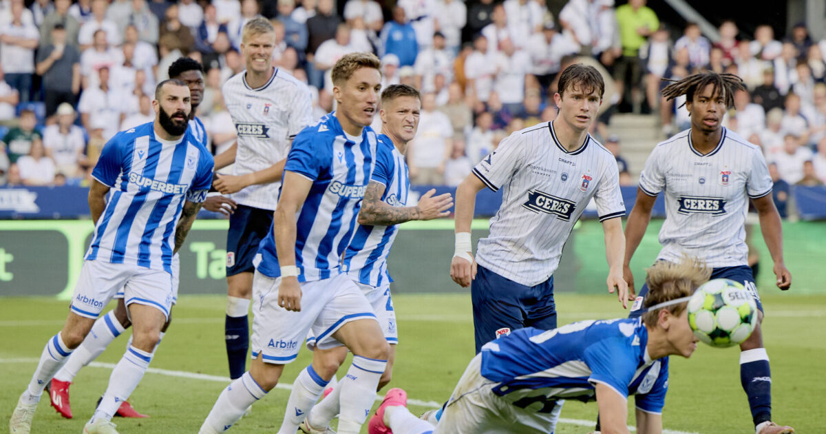 Lech Poznan får skuffende optakt til AGF-retur Foto: Mikkel Berg Pedersen/Ritzau Scanpix