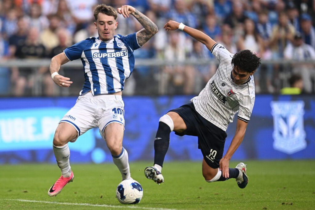 Lech Poznan - AGF, Eric Kahl