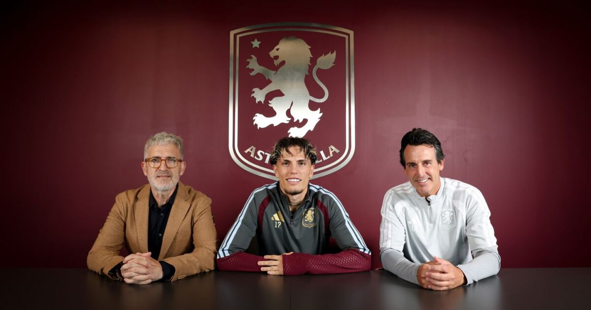 Officielt: Garnacho på plads i ny Premier League-klub Foto: Aston Villa