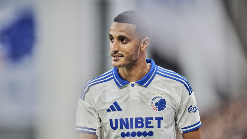 Elias Achouri spiller i FC København
