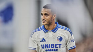Elias Achouri spiller i FC København