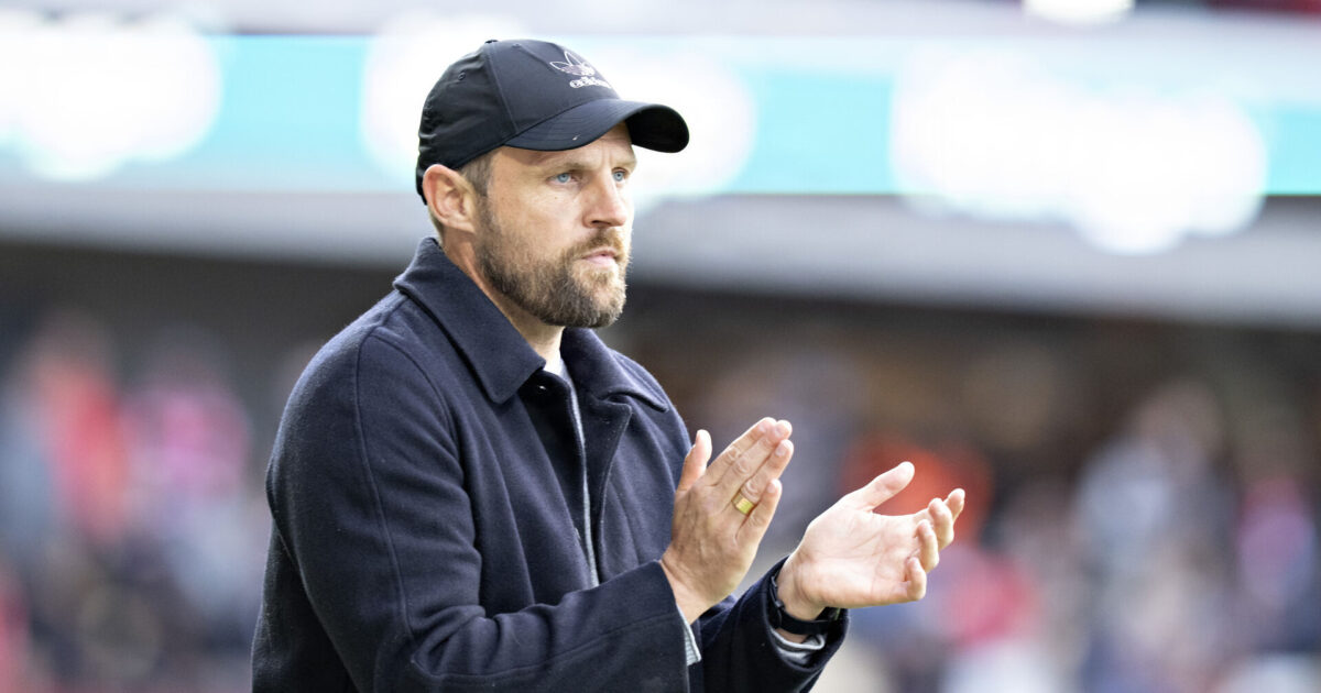 Kontant Svensson: Glad for de ikke scorede flere Foto: Henning Bagger/Ritzau Scanpix