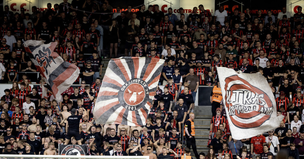 Tre FCM-fans sigtet efter europæisk brag Foto: Bo Amstrup/Ritzau Scanpix