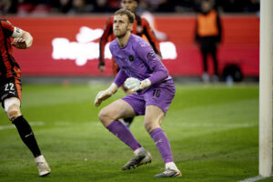 Elias Olafsson i kamp for FCM.