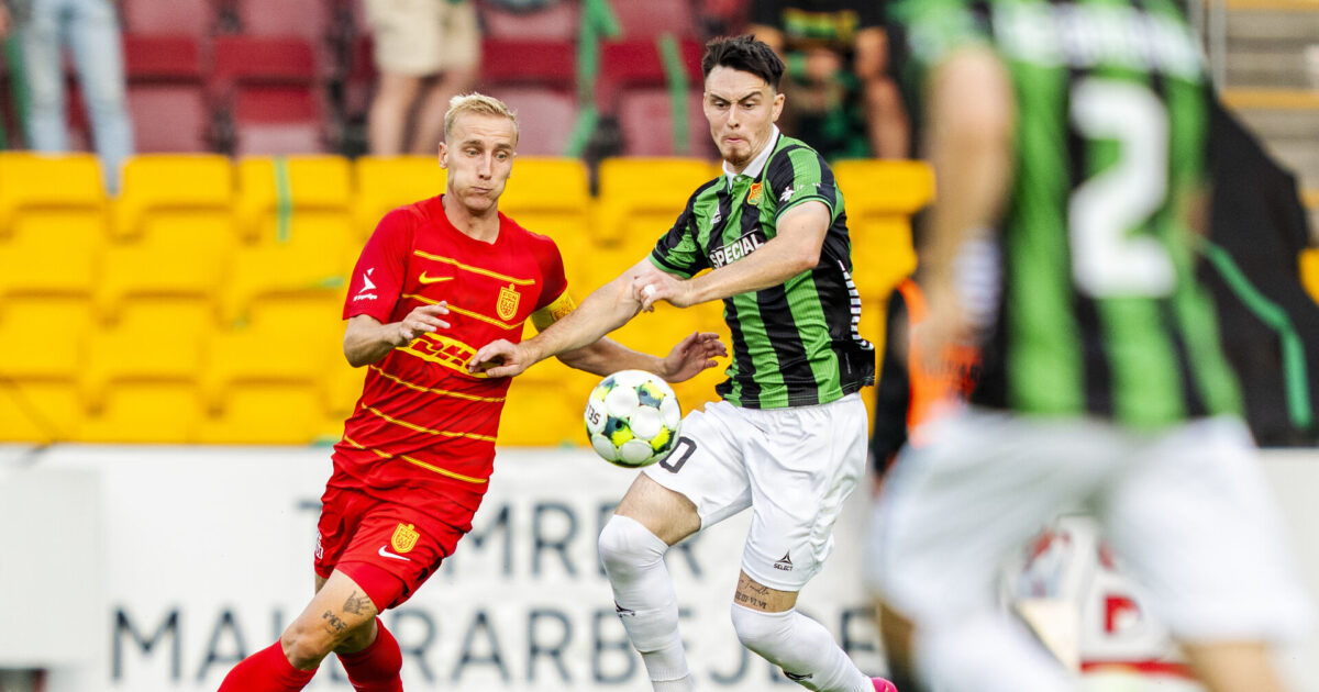 Kæk FCN-kaptajn: Vidste de ville få det svært Foto: Ida Marie Odgaard/Ritzau Scanpix
