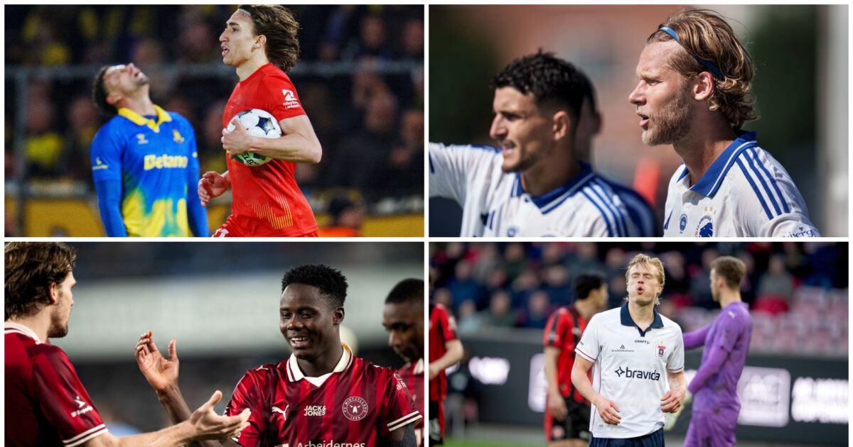 Ingen undskyldninger: AGF og FC-klubberne skal præstere lige nu! Fotos: Bo Amstrup/Ritzau Scanpix, Liselotte Sabroe/Ritzau Scanpix