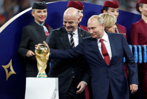 Gianni Infantino, Vladimir Putin