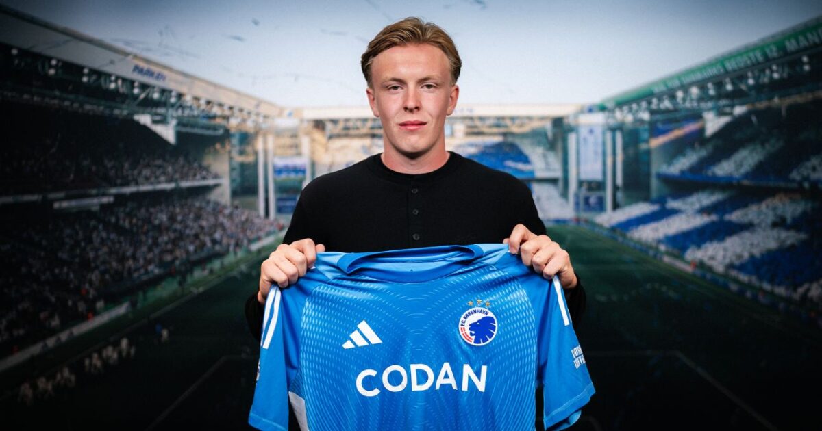 FCK forlænger med double-vindende stortalent Foto: FC København