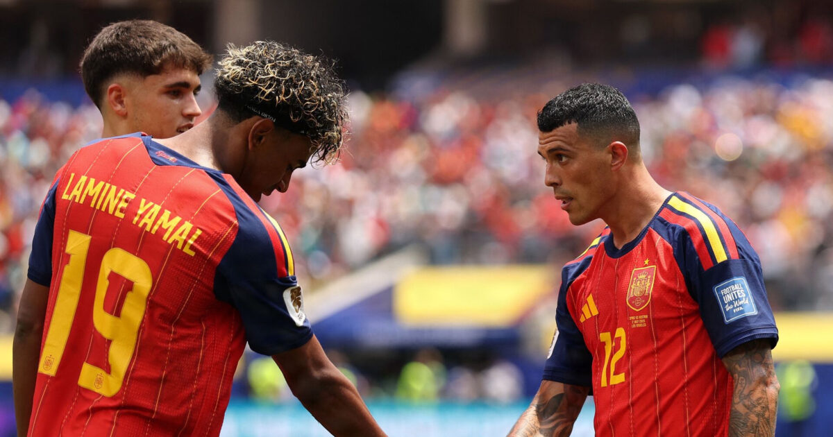 Spanien i hopla: Er de VM-favoritter? Foto: Francois Nel/AFP/Ritzau Scanpix