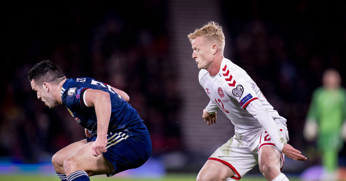 Ny AGF’er: – Vokset op i blokken lige derovre Foto: Liselotte Sabroe/Ritzau Scanpix
