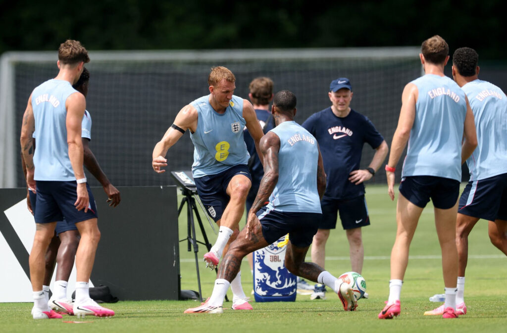 England træner i sin VM-lejr