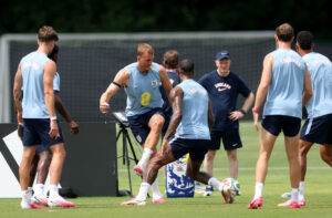 England træner i sin VM-lejr