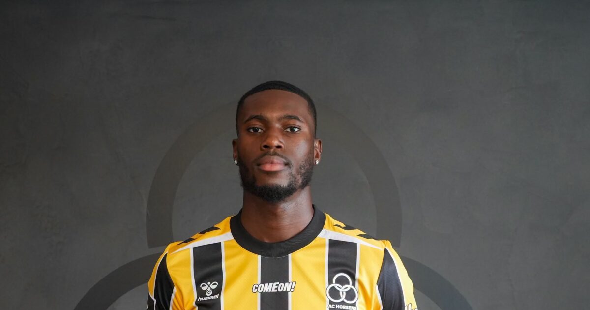 Officielt: Horsens bruger millioner på Kelvin Ehibhatiomhan Foto: AC Horsens
