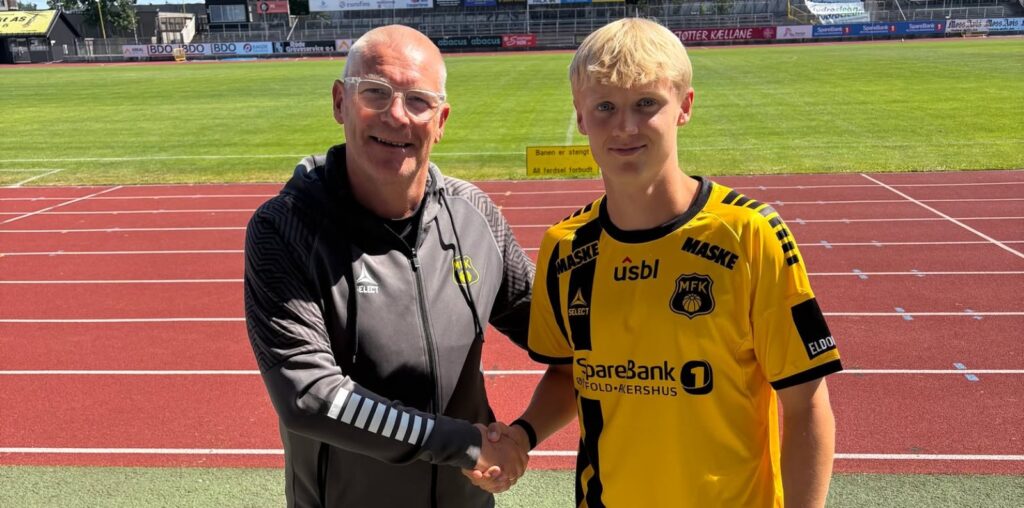 Lasse Overgaard præsenteret i Moss FK.
