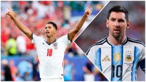 Lionel Messi Jude Bellingham England Argentina