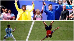 Lionel Messi Ronaldinho Ronaldo Argentina Spanien VM finale1
