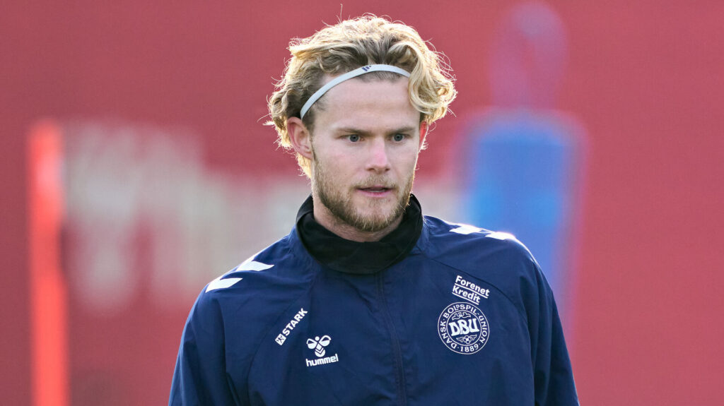 Den danske landsholdsspiler Morten Hjulmand