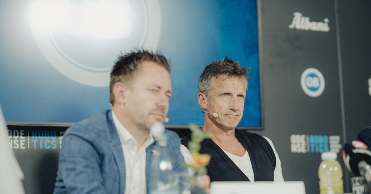 Troels Bech forklarer ansættelsen af Thomasberg Foto: Michael Drost-Hansen/Ritzau Scanpix
