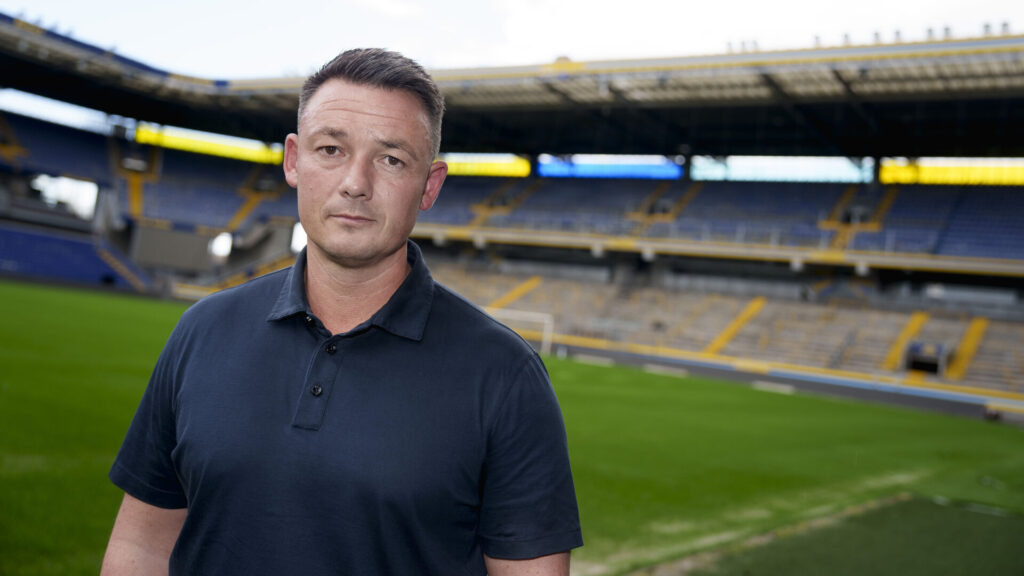 Thomas Nørgaard på Brøndby Stadion.