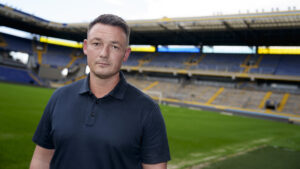 Thomas Nørgaard på Brøndby Stadion.
