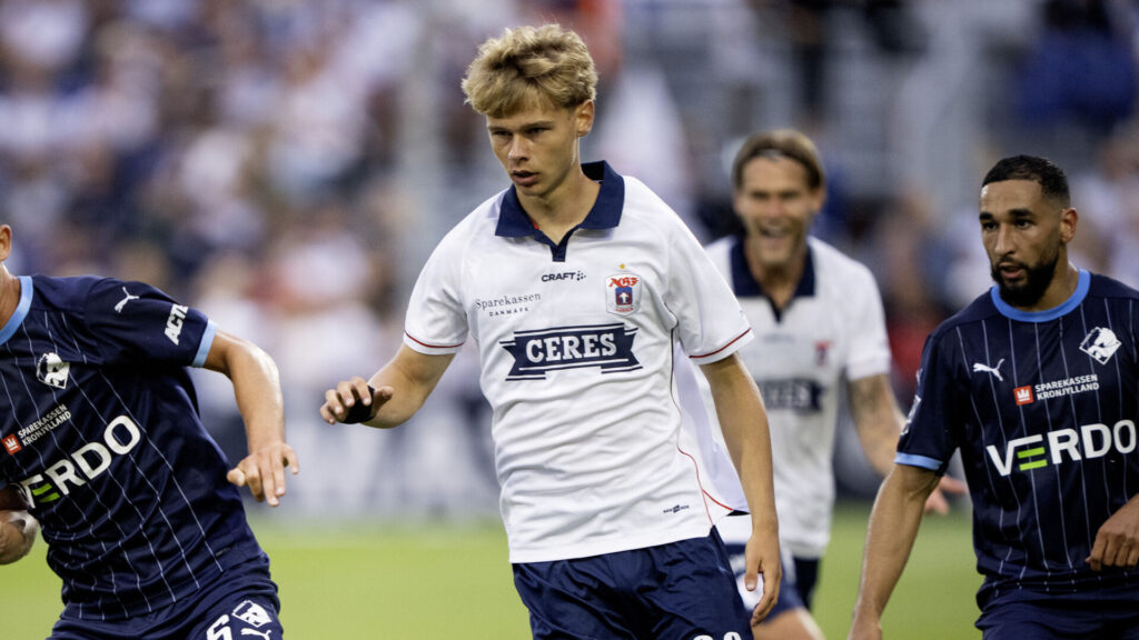 Frederik Emmery spiller for AGF