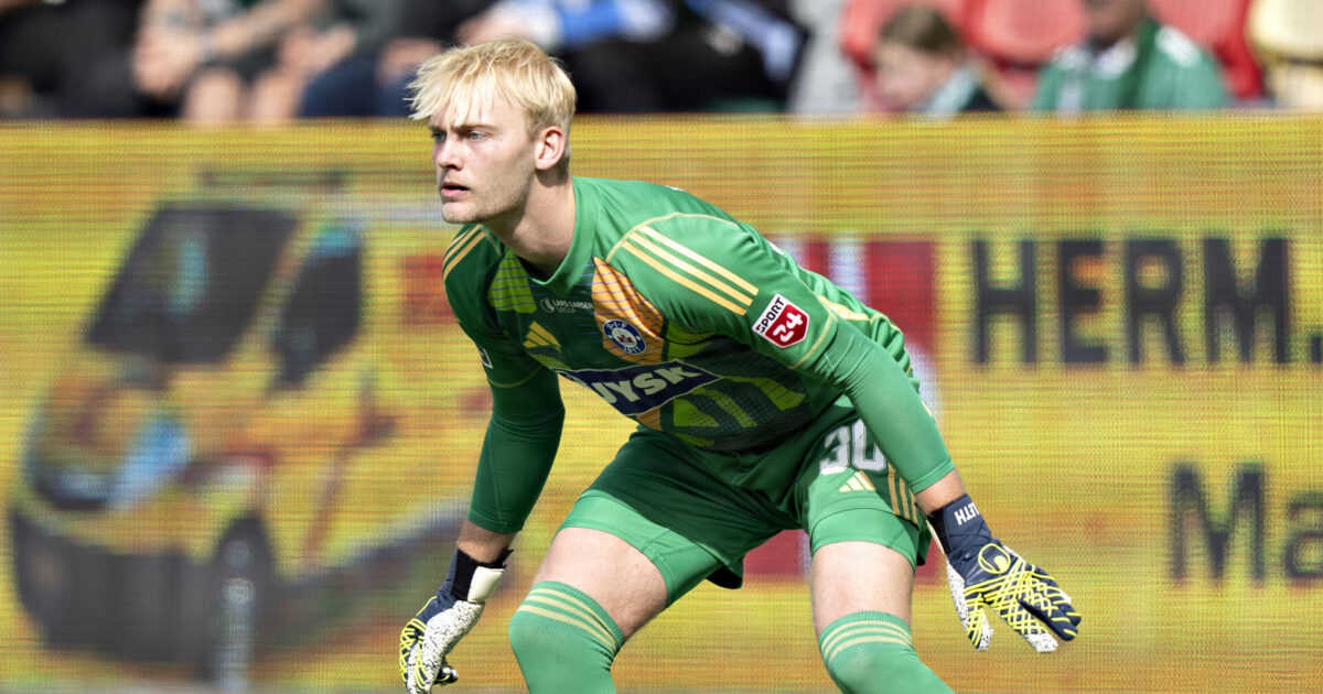 Uheldig Silkeborg-keeper: Jeg skal lære af mine fejl Foto: Henning Bagger/Ritzau Scanpix