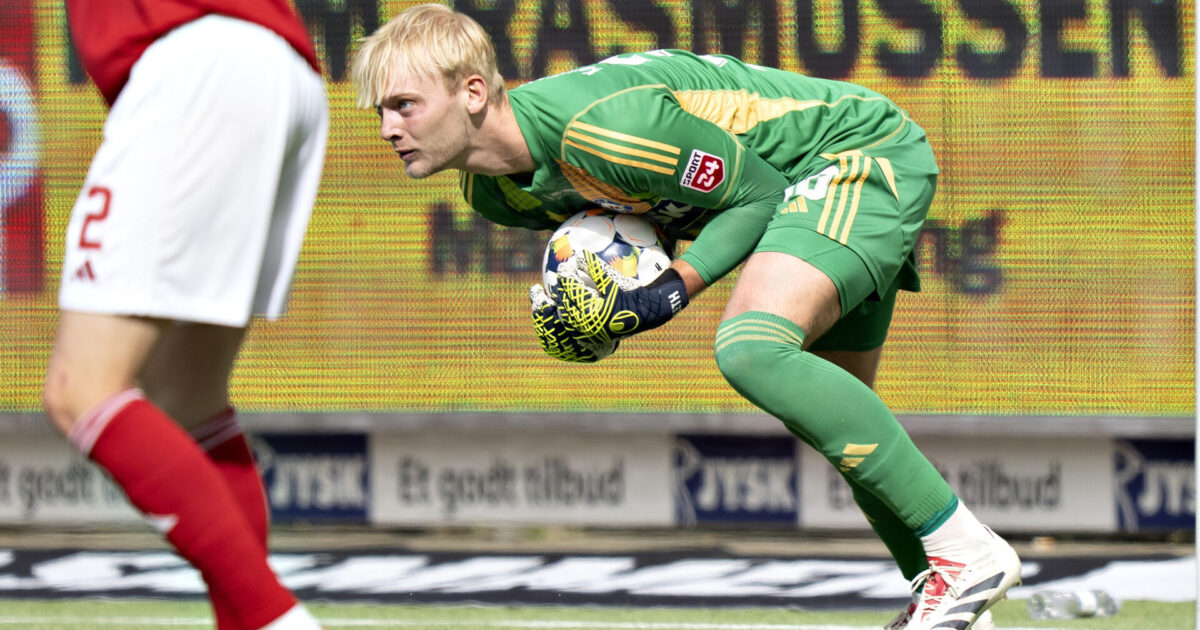 Ung keeper dropper: SIF-chef er fortrøstningsfuld Foto: Henning Bagger/Ritzau Scanpix