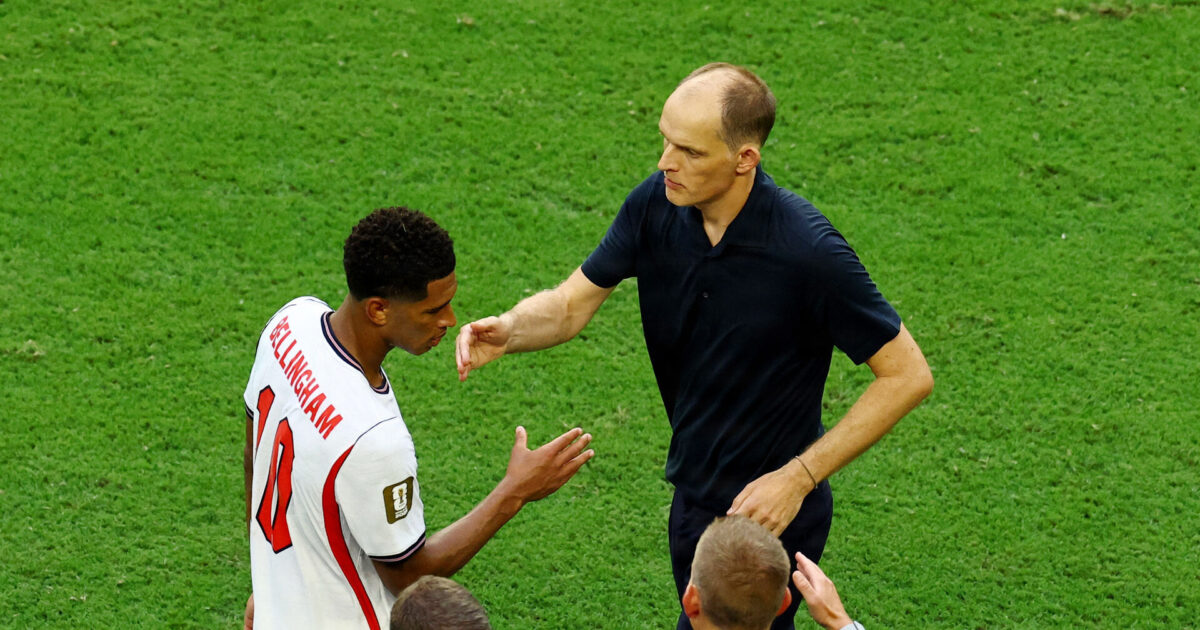 Bellingham affærdiger Tuchel-kritik: Whatever Foto: Marco Bello/REUTERS