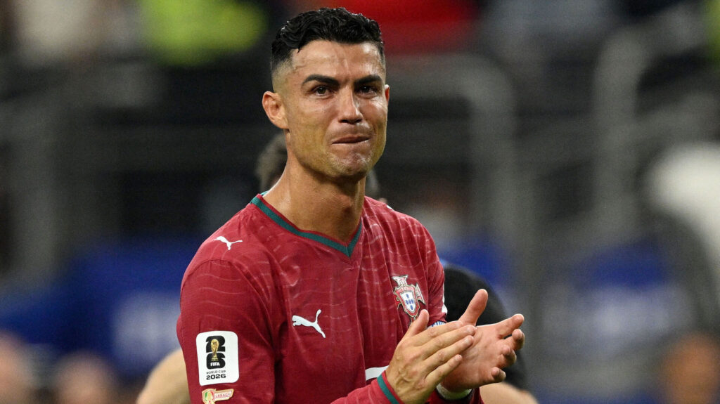 Cristiano Ronaldo klapper