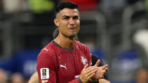 Cristiano Ronaldo klapper