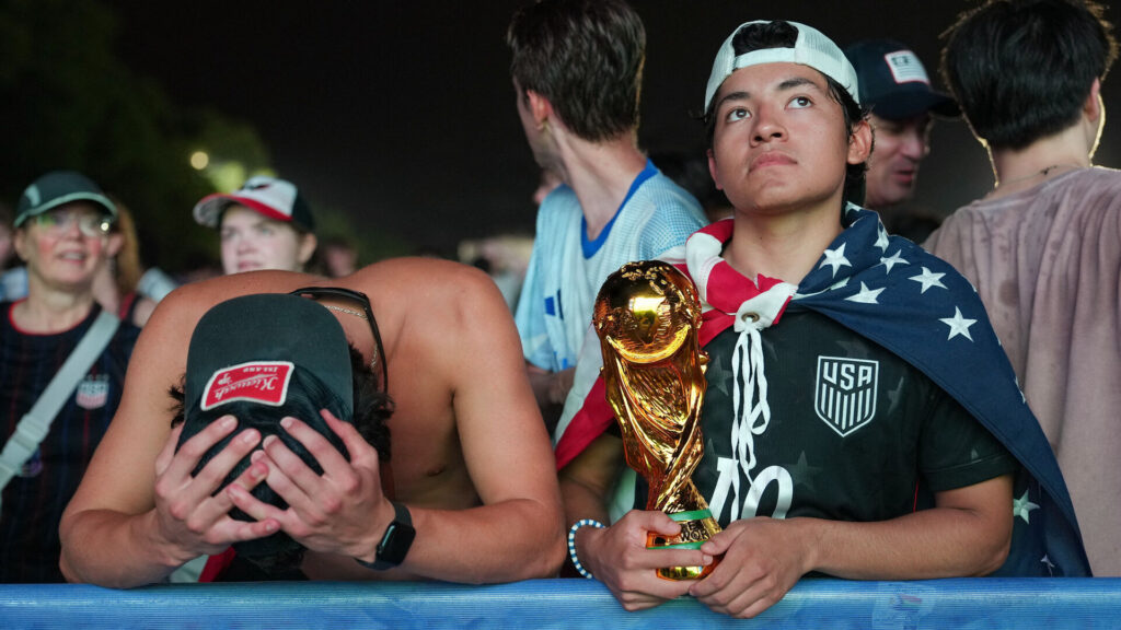 Skuffede amerikanske fans