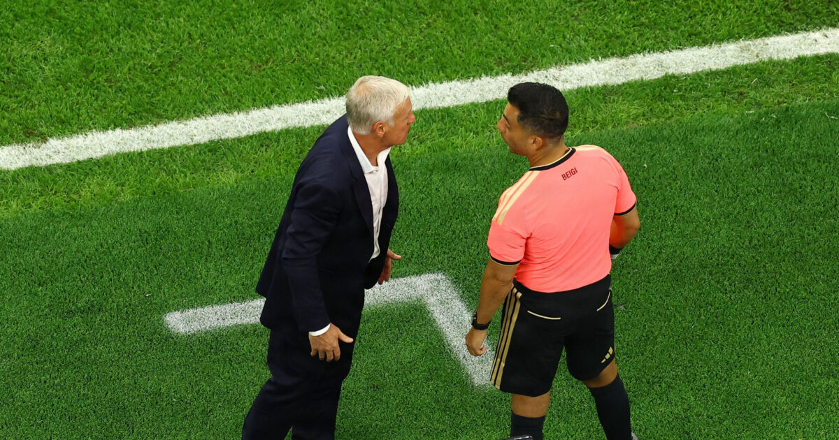 Deschamps efter VM-exit: Var dommeren god nok? Foto: Ritzau Scanpix/REUTERS