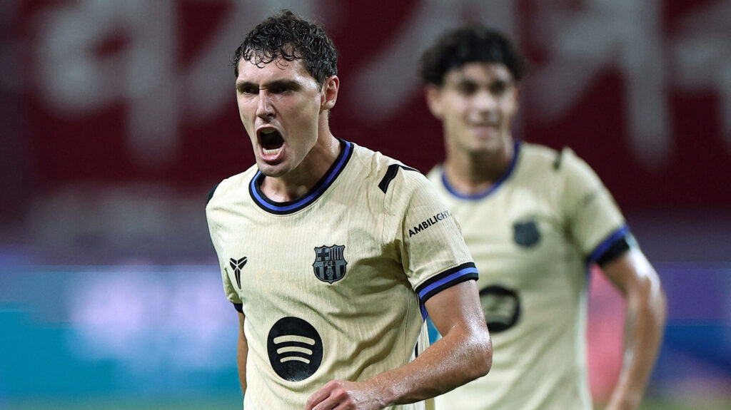 Andreas Christensen jubler