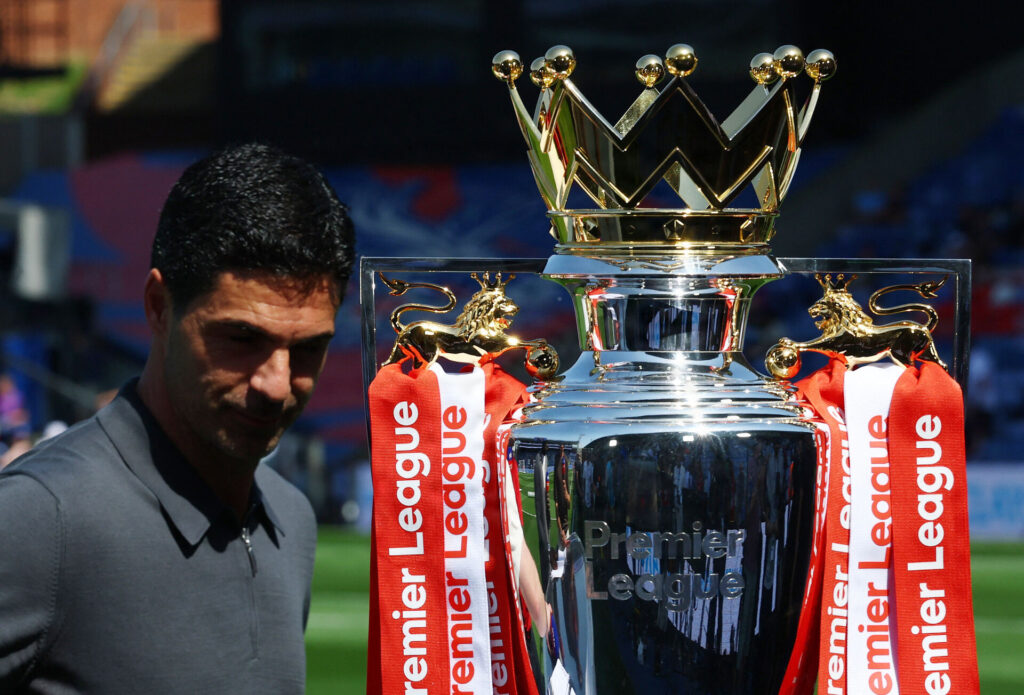 Premier League-trofæ, Mikel Arteta
