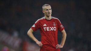 Topi Keskinen spiller for Aberdeen