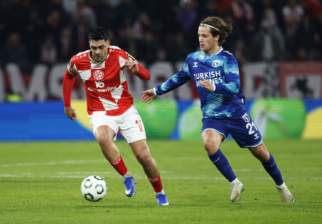 Carlo Holse i kamp for Samsunspor.