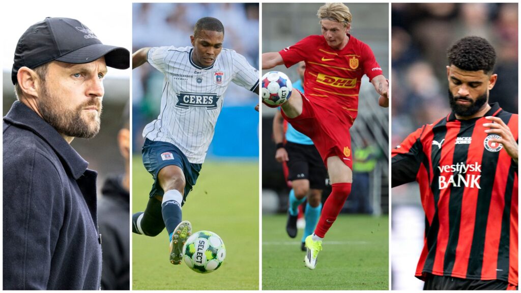 Superliga Svensson Billing FCN Links AGF FCK FCM