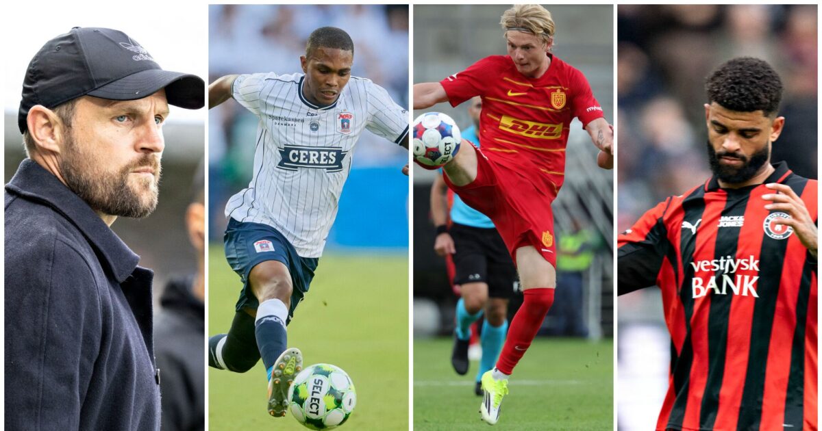 Horror-uge: Er Superligaens to CL-pladser i fare? Fotos: Henning Bagger/Ritzau Scanpix, Adam Ihse/TT/Ritzau Scanpix, Henning Bagger/Ritzau Scanpix og Mikkel Berg Pedersen/Ritzau Scanpix