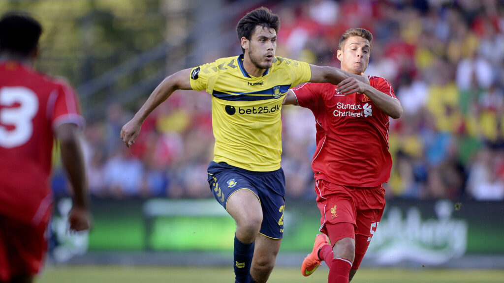 Dario Dumic i kamp for Brøndby IF