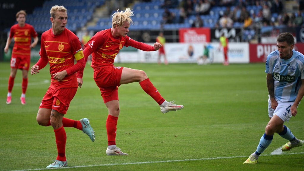 Markus Walker scorer for FC Nordsjælland mod Sønderjyske