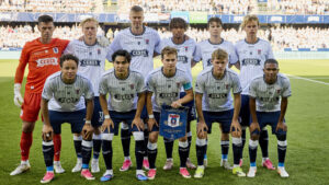 AGF-trup foto inden Champions League-kvalifikationskampen mod Lech Poznan