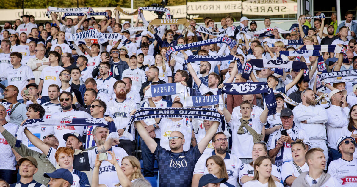 AGF’s fans offer for hooligan-angreb Foto: Mikkel Berg Pedersen/Ritzau Scanpix
