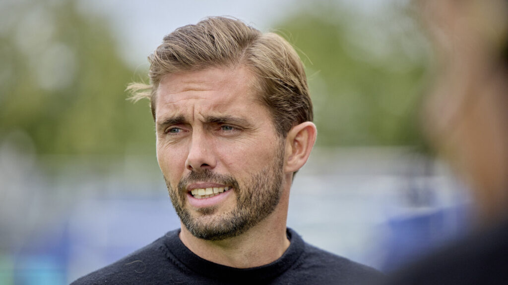 Jakob Poulsen smiler.
