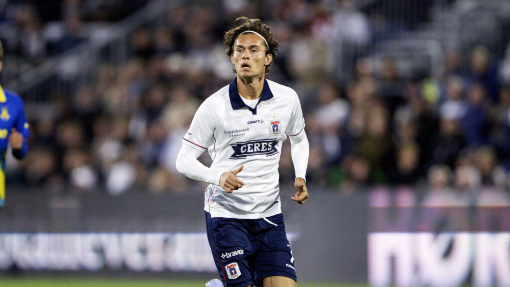 Markus Solbakken spiller for AGF