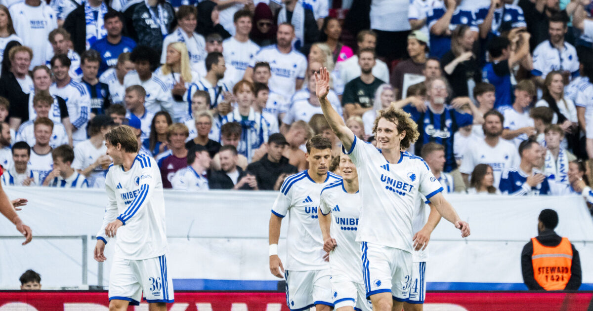 Ny FCK-profil: Vi kunne have scoret mange flere mål Foto: Martin Sylvest/Ritzau Scanpix