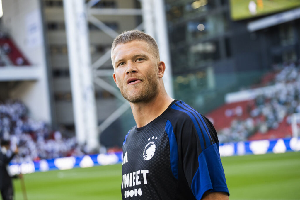 FCKs Andreas Cornelius i Parken